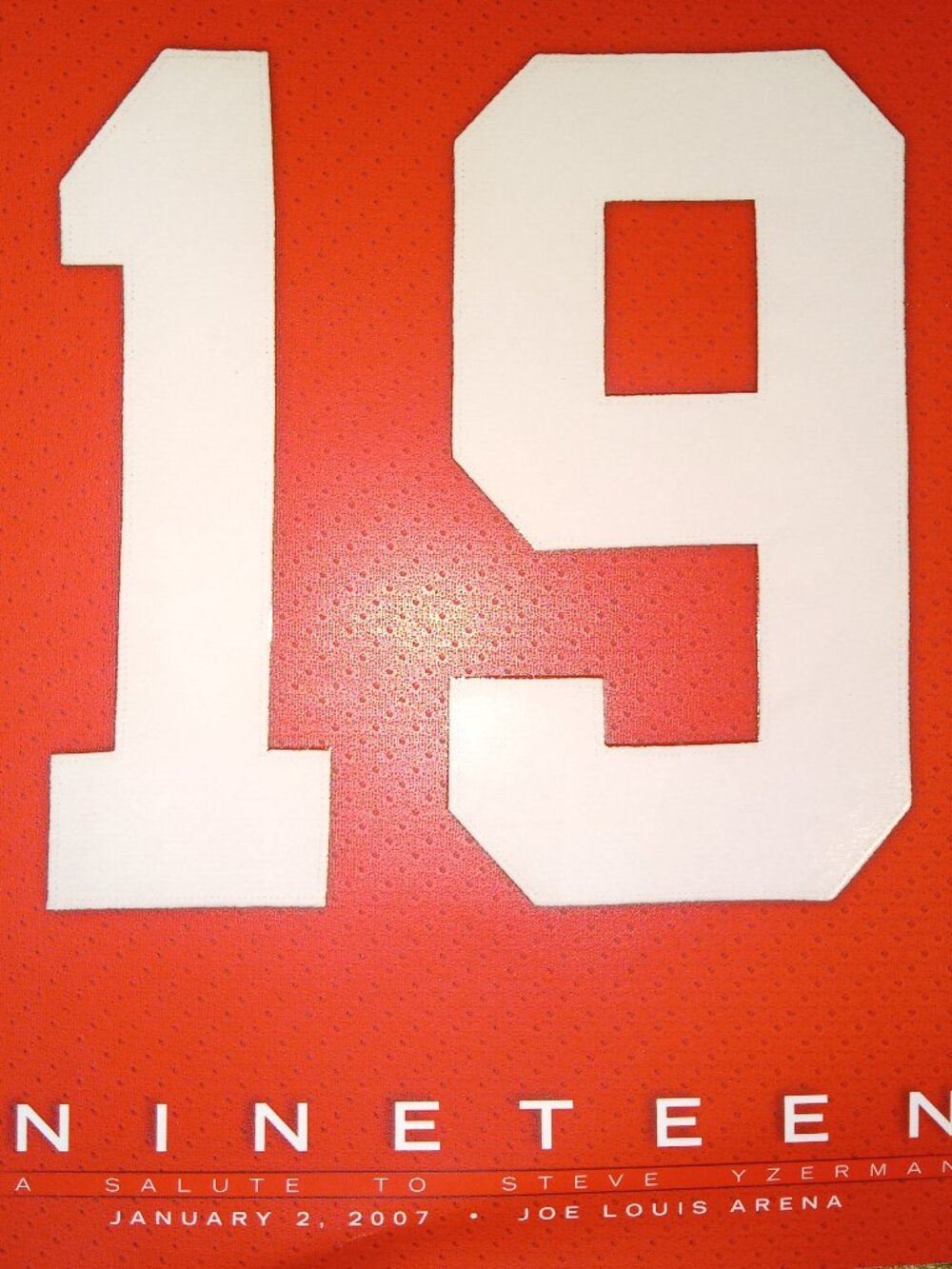 Nineteen: A Salute to Steve Yzerman